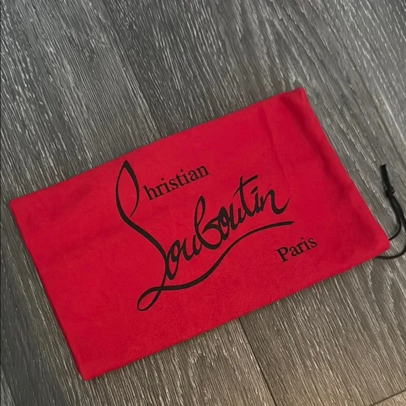 Authentic Christian Louboutin Black Patent Leather Pumps - Picture 4 of 6